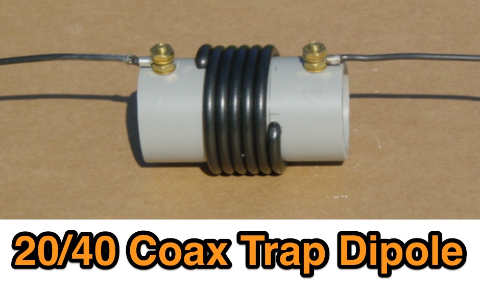 20/40 Meter Short Coax Trap Dipole Antenna resource detail