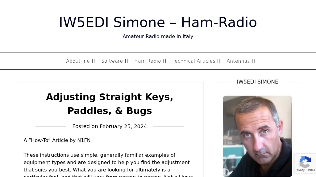 Adjusting Morse Keys and Paddles