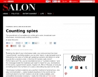 Salon People  Counting spies