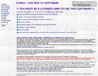 G7RAU Live MUF V7