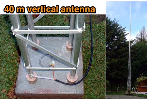 7 MHz Vertical antenna