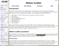How operate Meteor Scatter