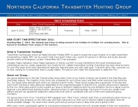 Transmitter hunting, in San Francisco