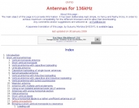 Antennas for 136kHz
