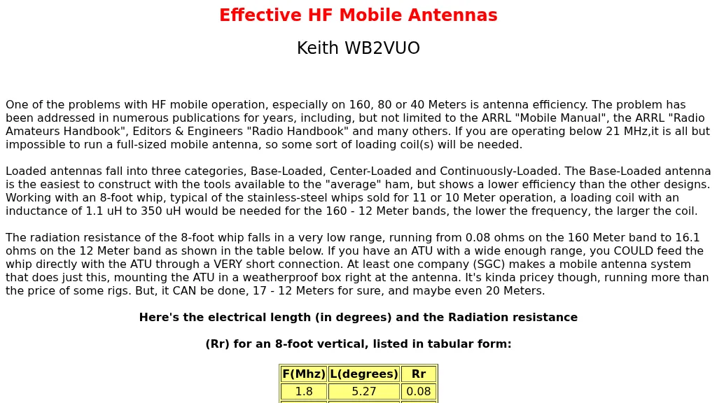 Antennas/Mobile