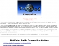 Topband - 160 meter Radio Propagation