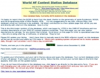 World Contest Station Database