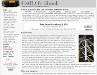 QFH antenna for weather satellite band