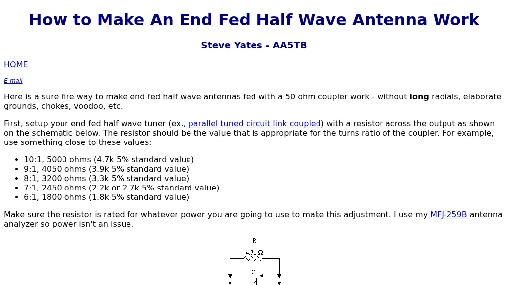Antennas/End-Fed