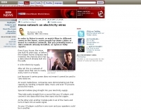 Bbc new: home network on electricity wires