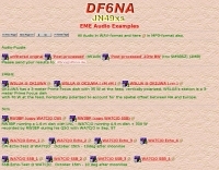 DF6NA : EME Audio Examples
