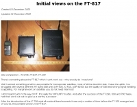 G6LVB Initial views on the FT-817