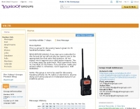 Yaesu VX-7R : yahoo group