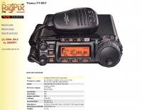 Yaesu FT-857 pictures