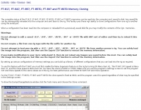 FT-817, FT-847, FT-857, FT-857D, FT-897 and FT-897D Memory Cloning