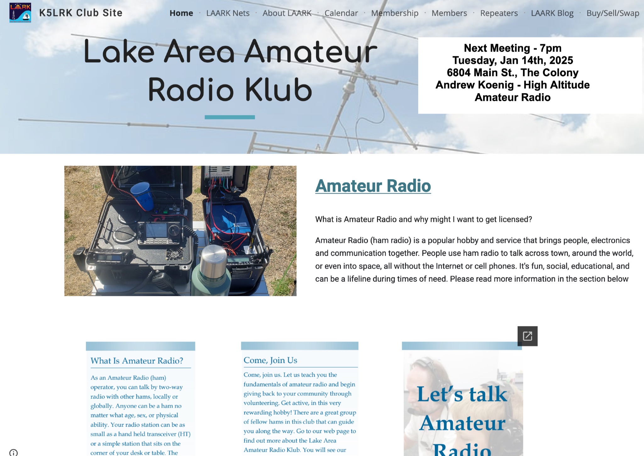 Ham Radio/Clubs/North America/USA/Texas