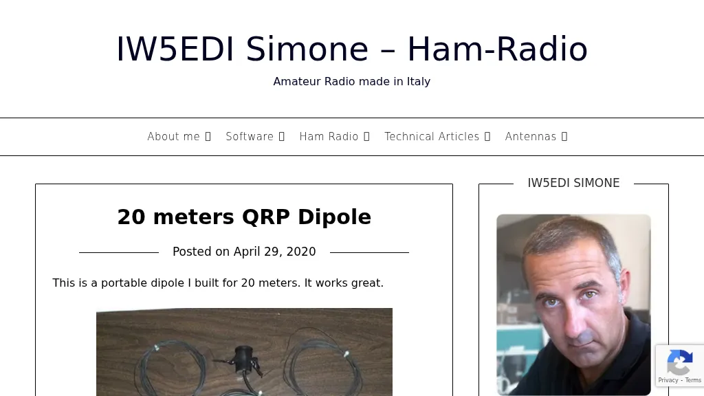 20m QRP Dipole