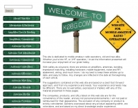 KØBG's ham radio mobile operator web site