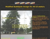 Modified Buddipole for 40 to 10 Meters