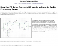 Technical Reference/Amplifiers/RF Amplifiers Theory