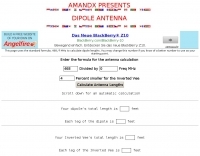 AMANDX Dipole