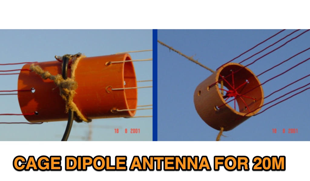 20 meters Cage Dipole