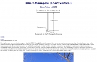 20m T-Monopole