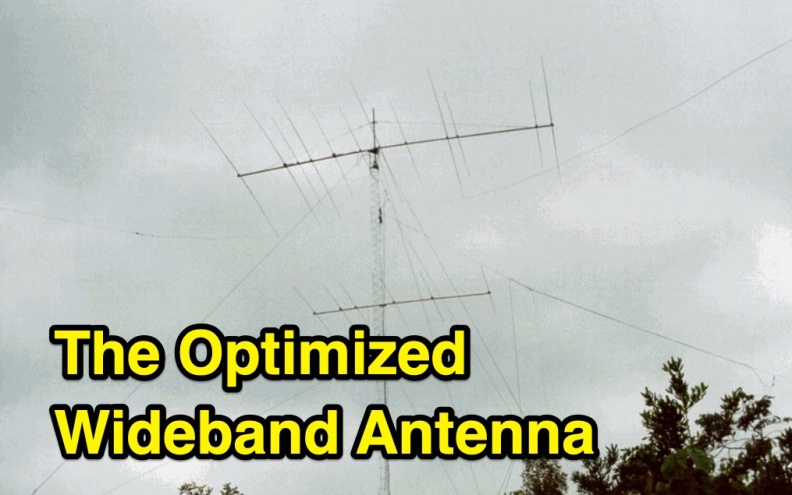 The Optimized Wide Band Antenna