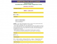 SARTG New Year RTTY Contest