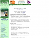 NCJ Sprint Rules
