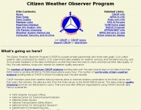 Citizen Weather Observer Program