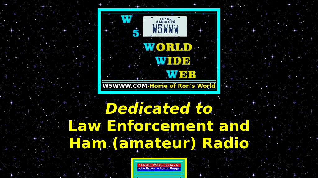 W5WWW Ron