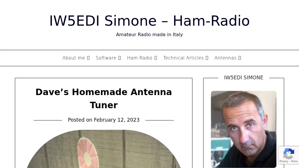 Dave's Homemade  Antenna Tuner