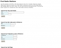 Find FM AM Radio Stations