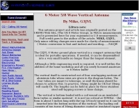 6 Meter 5/8 Wave Vertical Antenna
