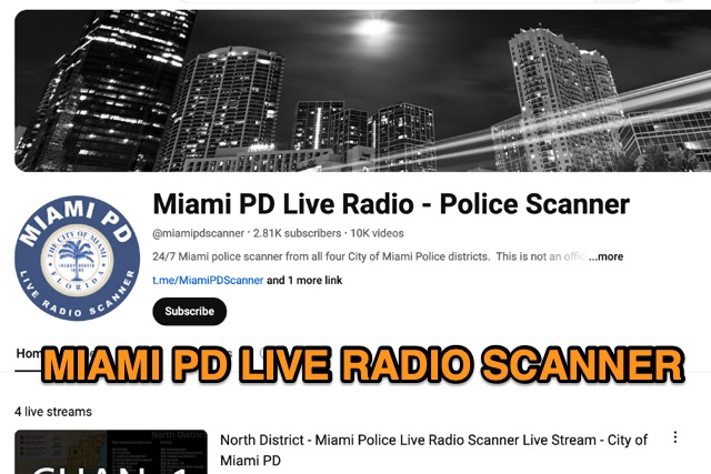 Internet and Radio/Police Scanners