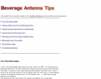 Antennas/Beverage