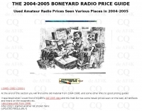 Boneyard Bluebook