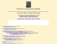 Electronics & Communications Classifieds