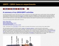 DL6JAN QRSS beacon experiments