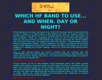 Which bands to use