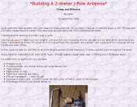 Building A 2-meter J-Pole Antenna