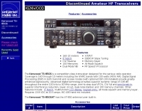 Kenwood TS-850S Features
