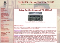 HI-FI Audio with Kenwood TS-850SAT