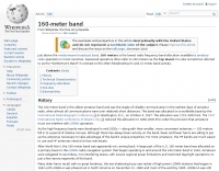 160 meters by Wikipedia