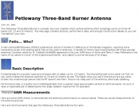 Antennas/10M