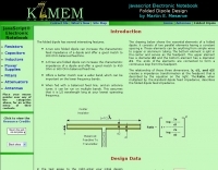 K7MEM - Folded Dipole Design