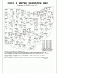 OHIO 2 meter repeater map