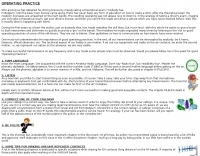 Contest Operating Practice