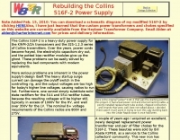 Rebuilding the Collins 516F-2 Power Supply